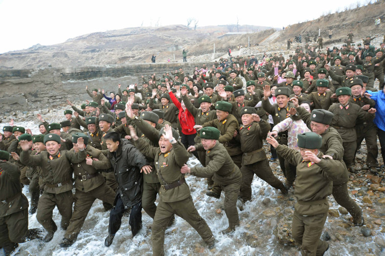 Image: North Korea defense inspection